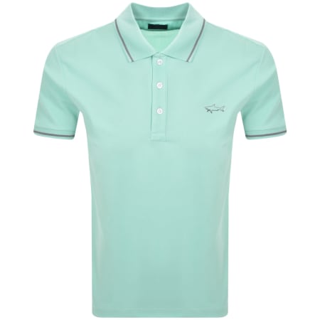 Tシャツ・カットソー Paul & Shark SS24 POLO (24411242 446) Paul And Shark Logo Polo T Shirt Navy | Mainline Menswear
